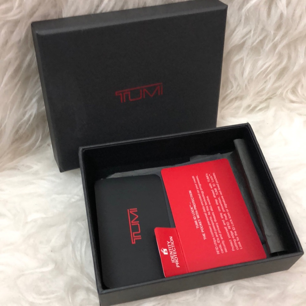🆕 Tumi Wallet Box & Paper Bag - Picture 4 of 8
